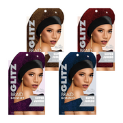Glitz Braid Bonnet Jumbo XL [Assorted Color] #3648