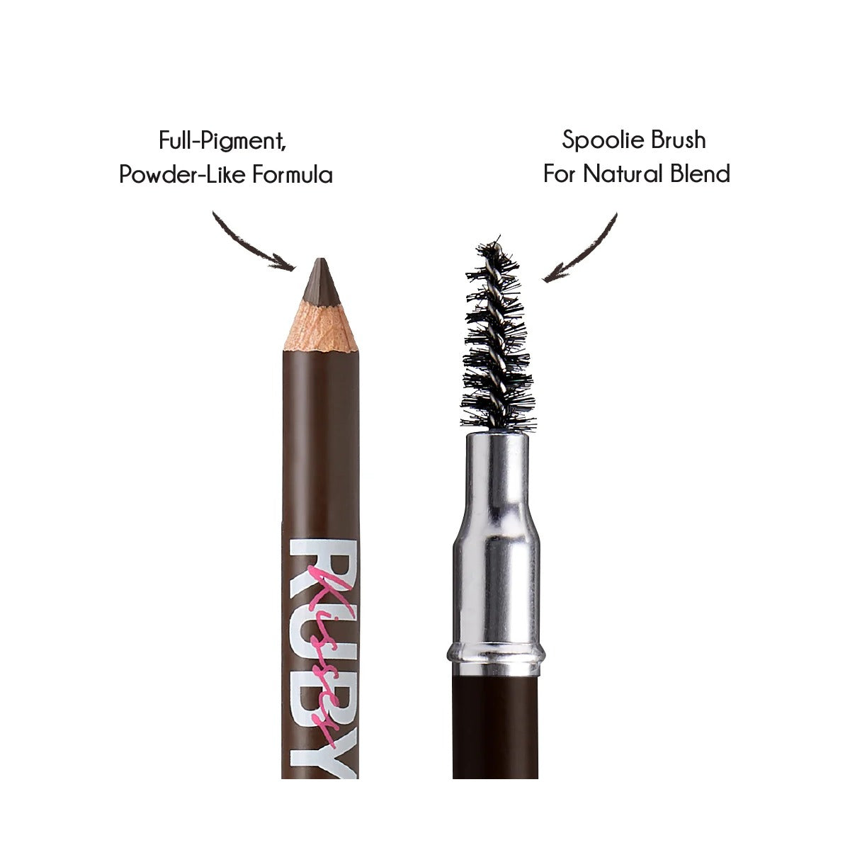 Crayon à sourcils en bois Go Brow