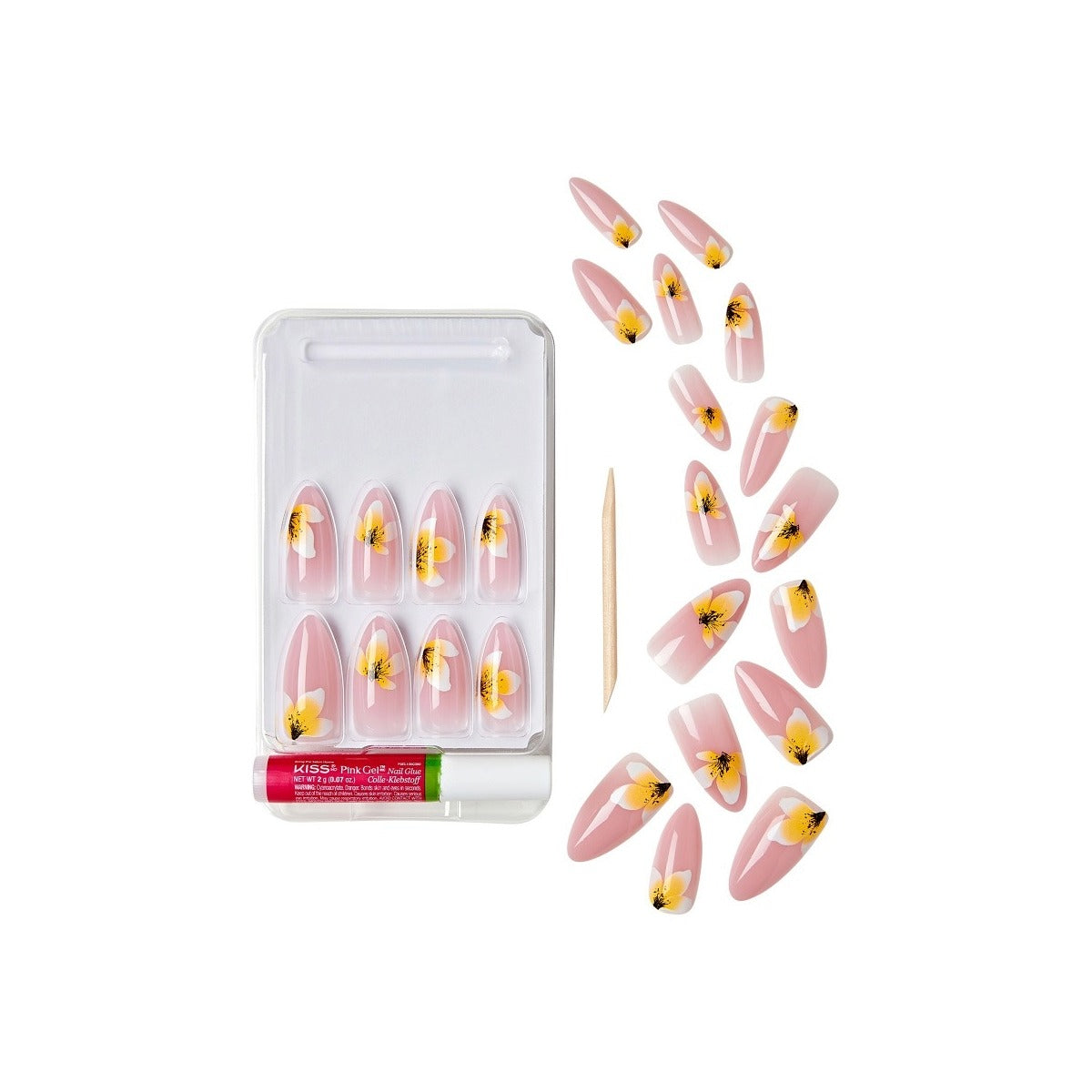 Ongles tendance Doigts d'Or [Vivre pour toujours] #GD35