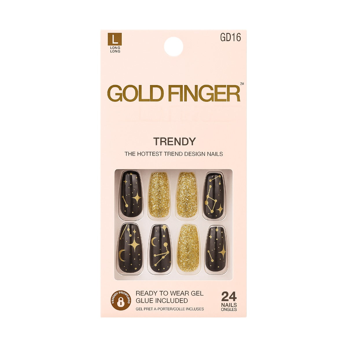 Gold Finger Trendy [Étoiles filantes] #Gd16