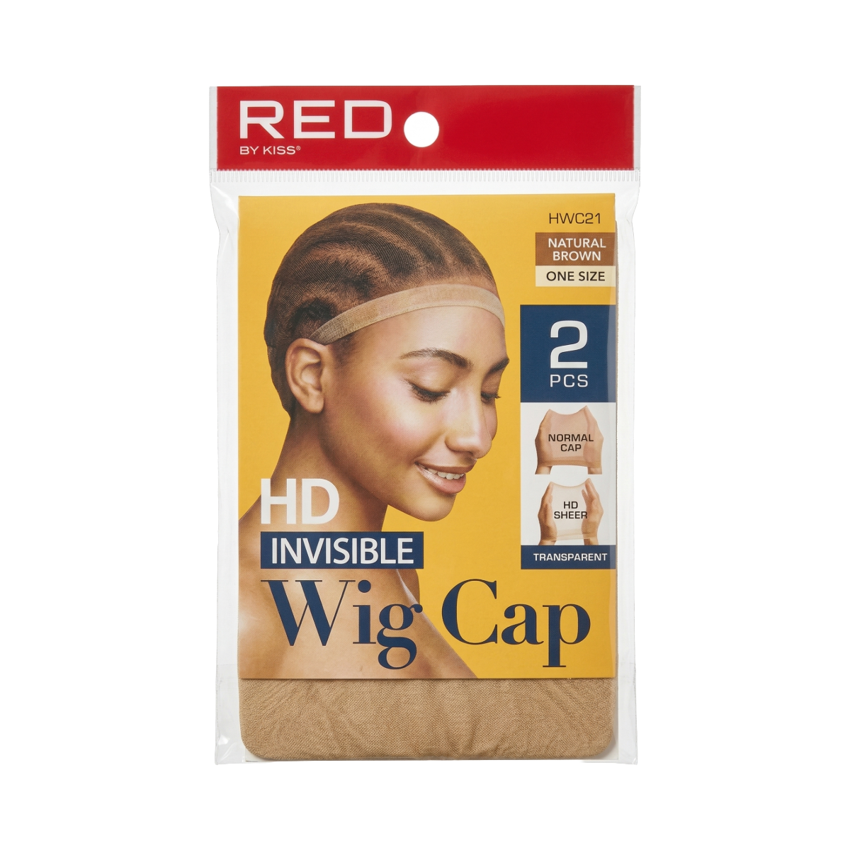 HD Invisible Wig Cap 2pcs [Natural Brown] #HWC21 – Hera Beauté