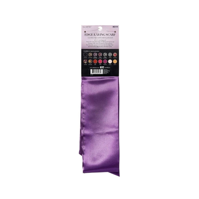 #HQ110 [Purple] Super Sleek Edge Laying Scarf