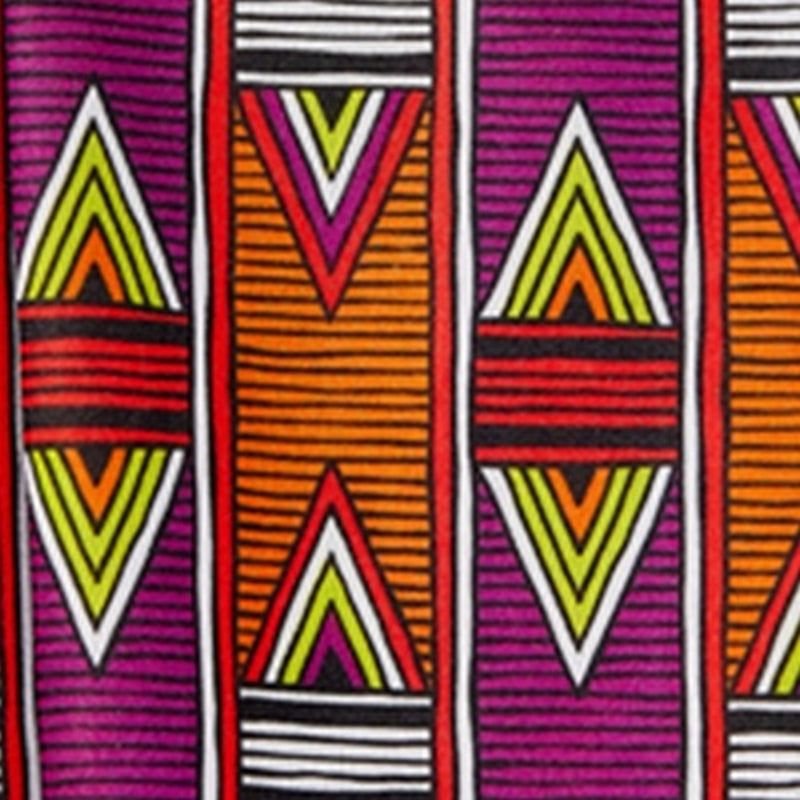 #HSFP09 [Aztec] Silky Satin Wrap Scarf  60"x16"