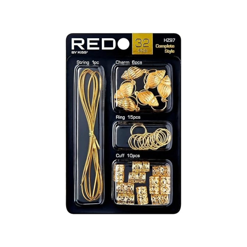 #HZ97 Premium Braid Charm Kit 32 pcs [Complete Style]