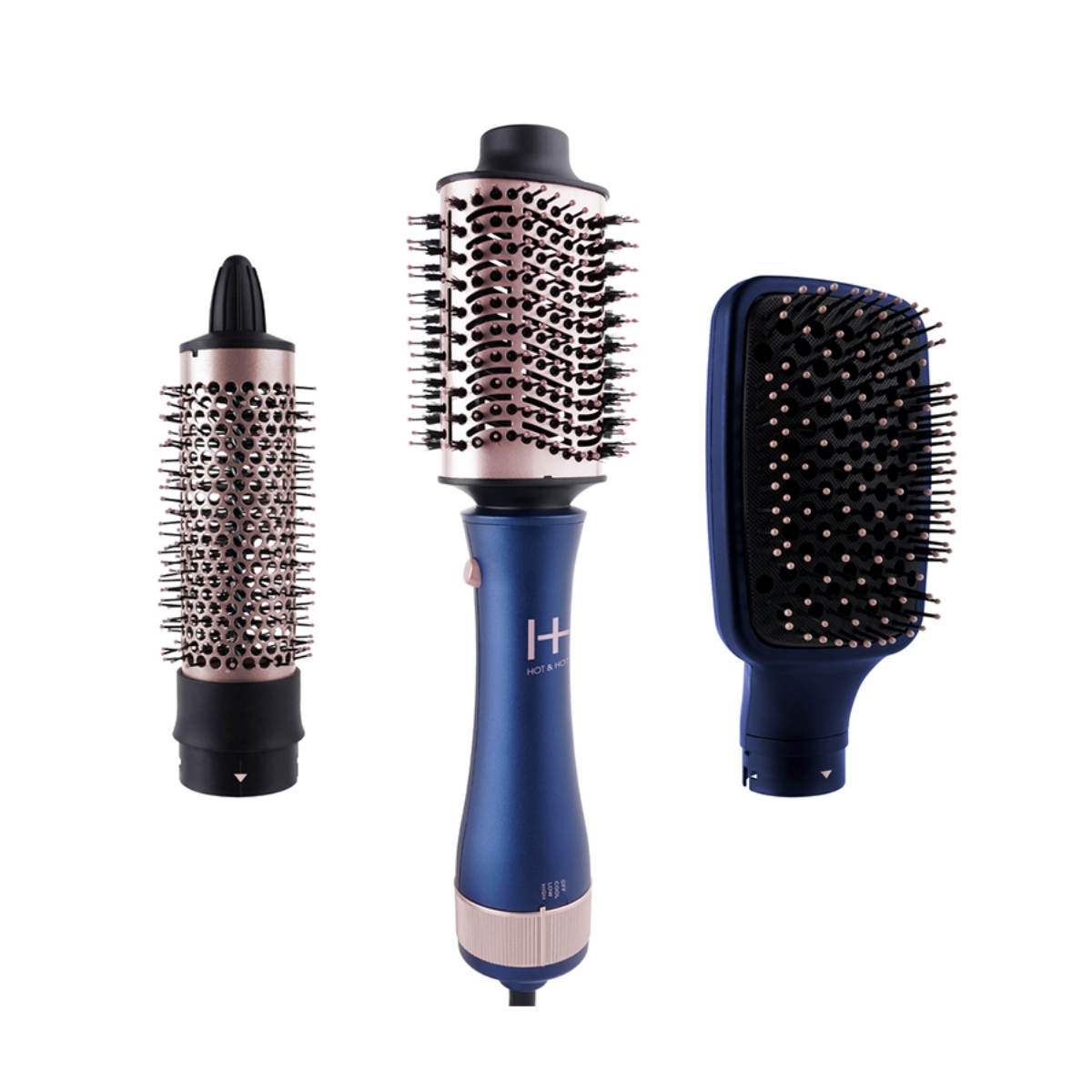 H&H All-In-One Interchangeable Hair Dryer Brush #5913