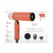 H&H Ceramic Turbo 4000 Foldable Hair Dryer #5924