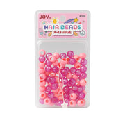 Hair Beads X-Large [Iridescent Coating Pink Mix] #01868