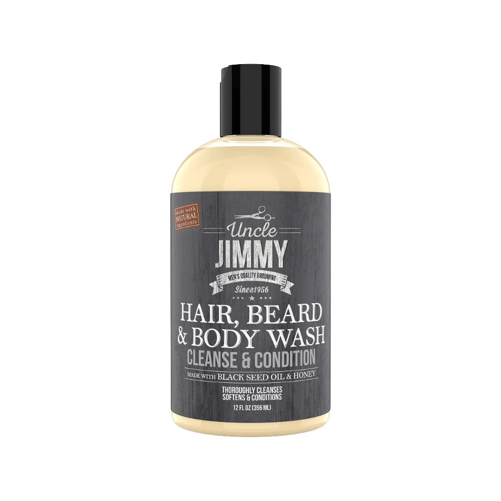 Gel douche pour cheveux, barbe et corps