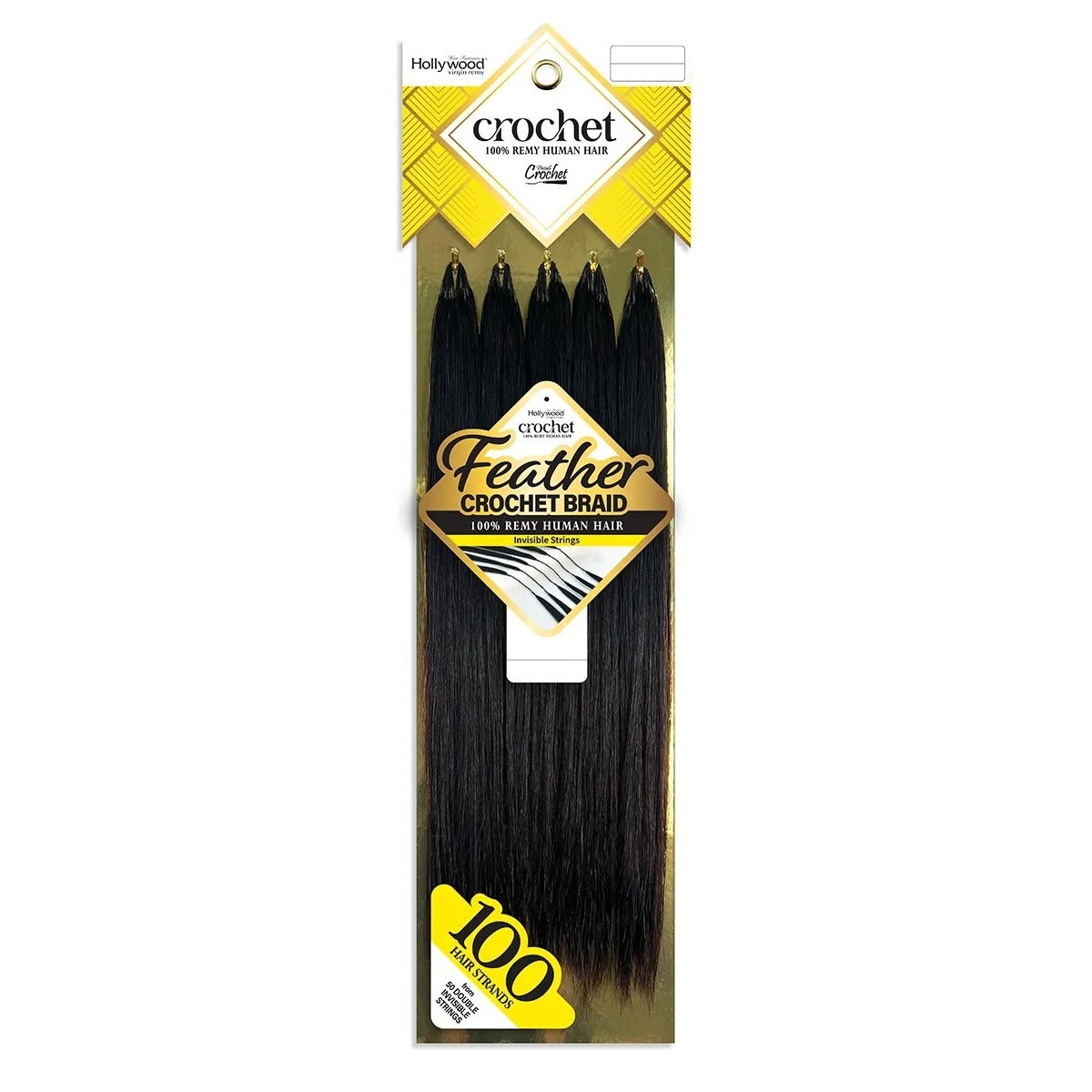 Tresse Crochet Plume Hollywood Yaki Lisse 18"