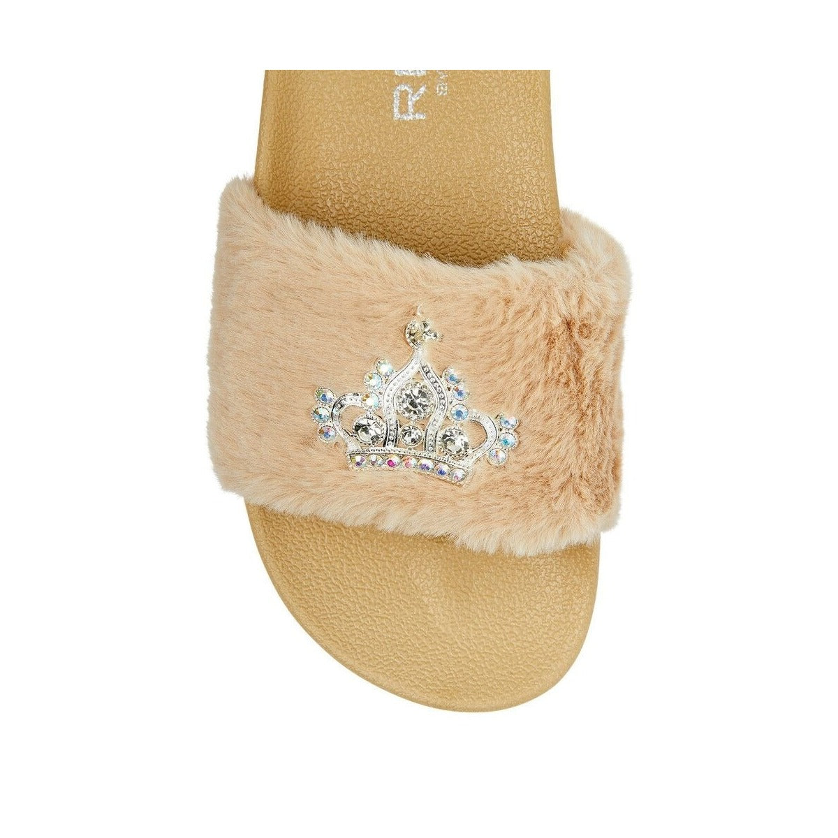 #Fw38 Chausson en fourrure Jewel [Grand] [Caramel]