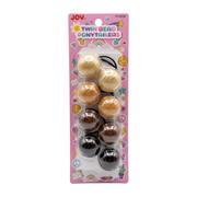 Joy Twin Bead Ponytailers 40mm [Assorted Colors] #16099