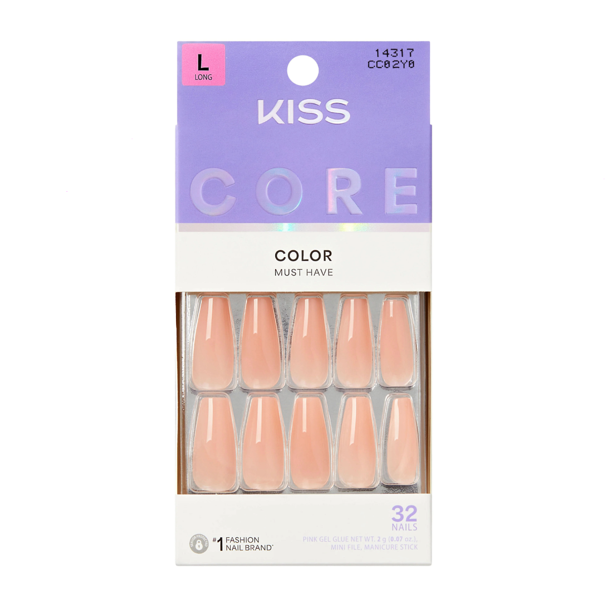 KISS Core Color Ongles En Acrylique  [Chillax] #CC02Y0