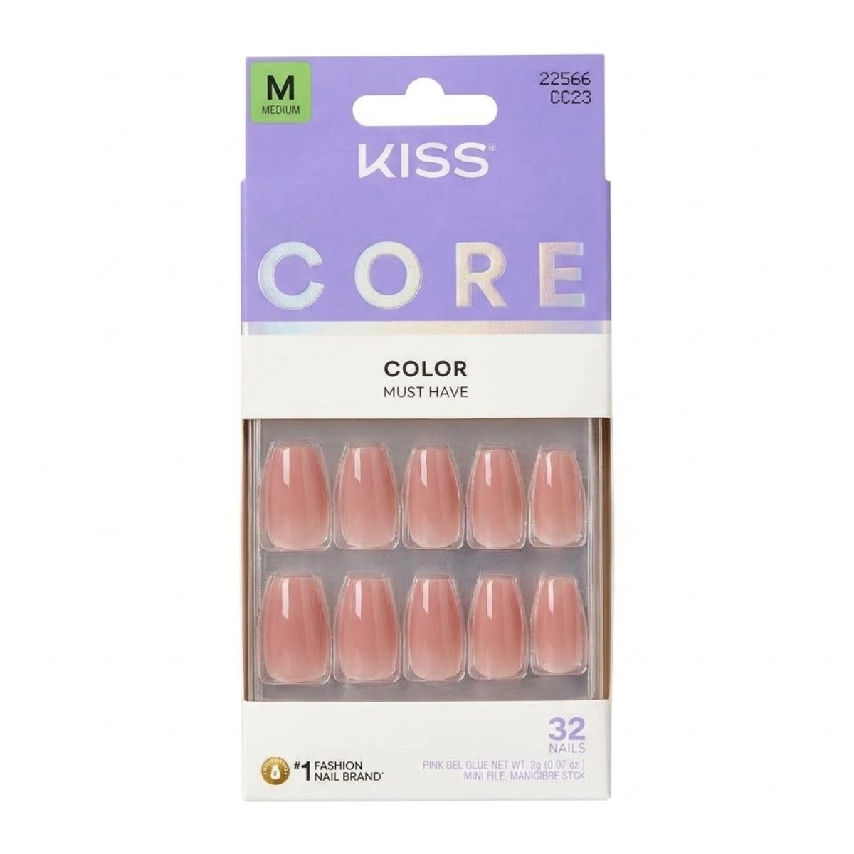KISS NEW YORK Core Color Nails [Jubilation] #CC23