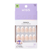 KISS NEW YORK Core French Ongles En Acrylique  [Curiosity] #CF05