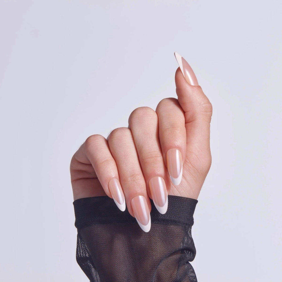 KISS NEW YORK Core French Nails [Fascinating] #CF08