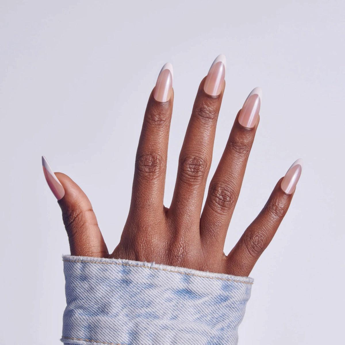 KISS NEW YORK Core French Nails [Fascinating] #CF08