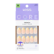 KISS NEW YORK Core French Nails [Mic Drop] #CF05Y0