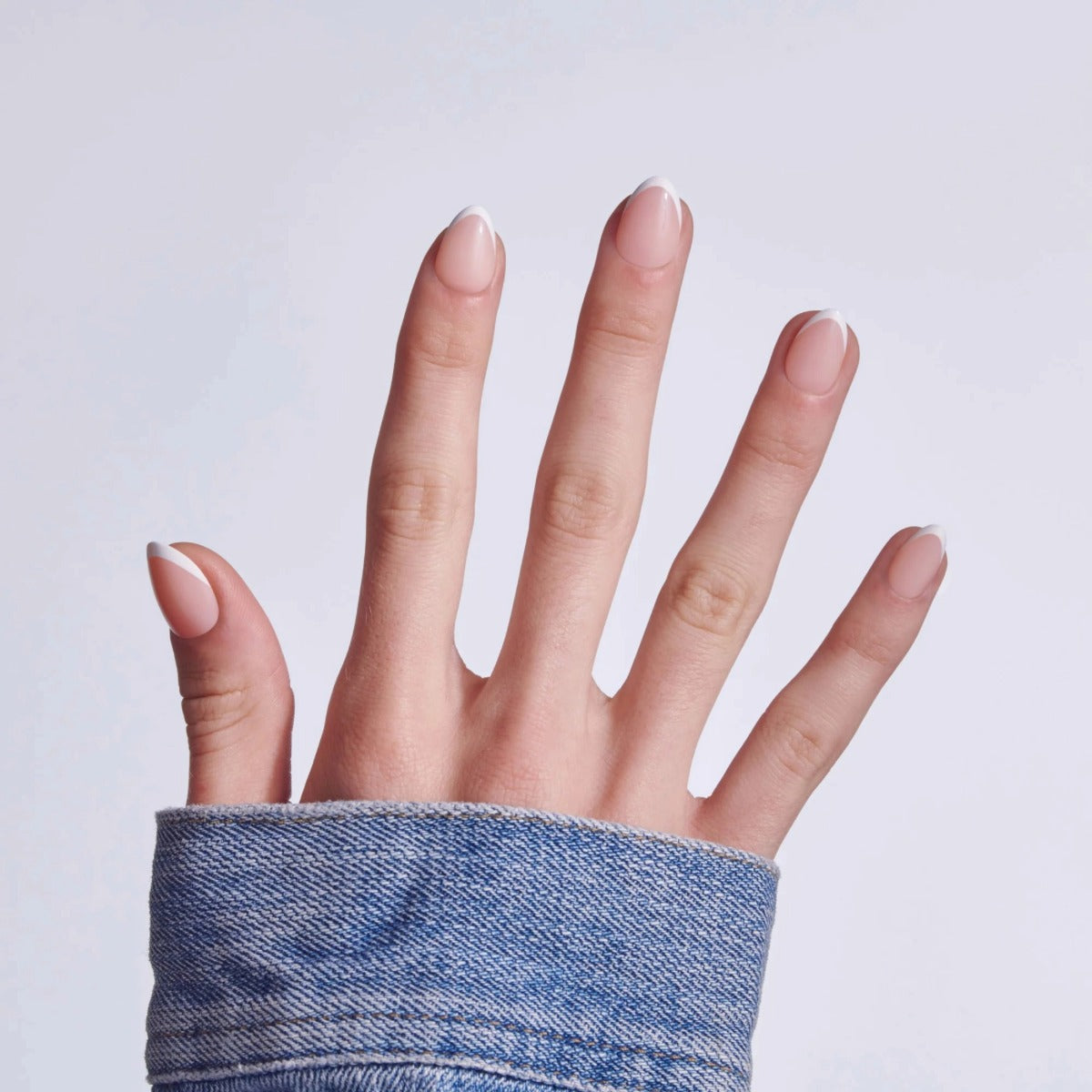 KISS NEW YORK Core French Nails [Passionate] #CF04