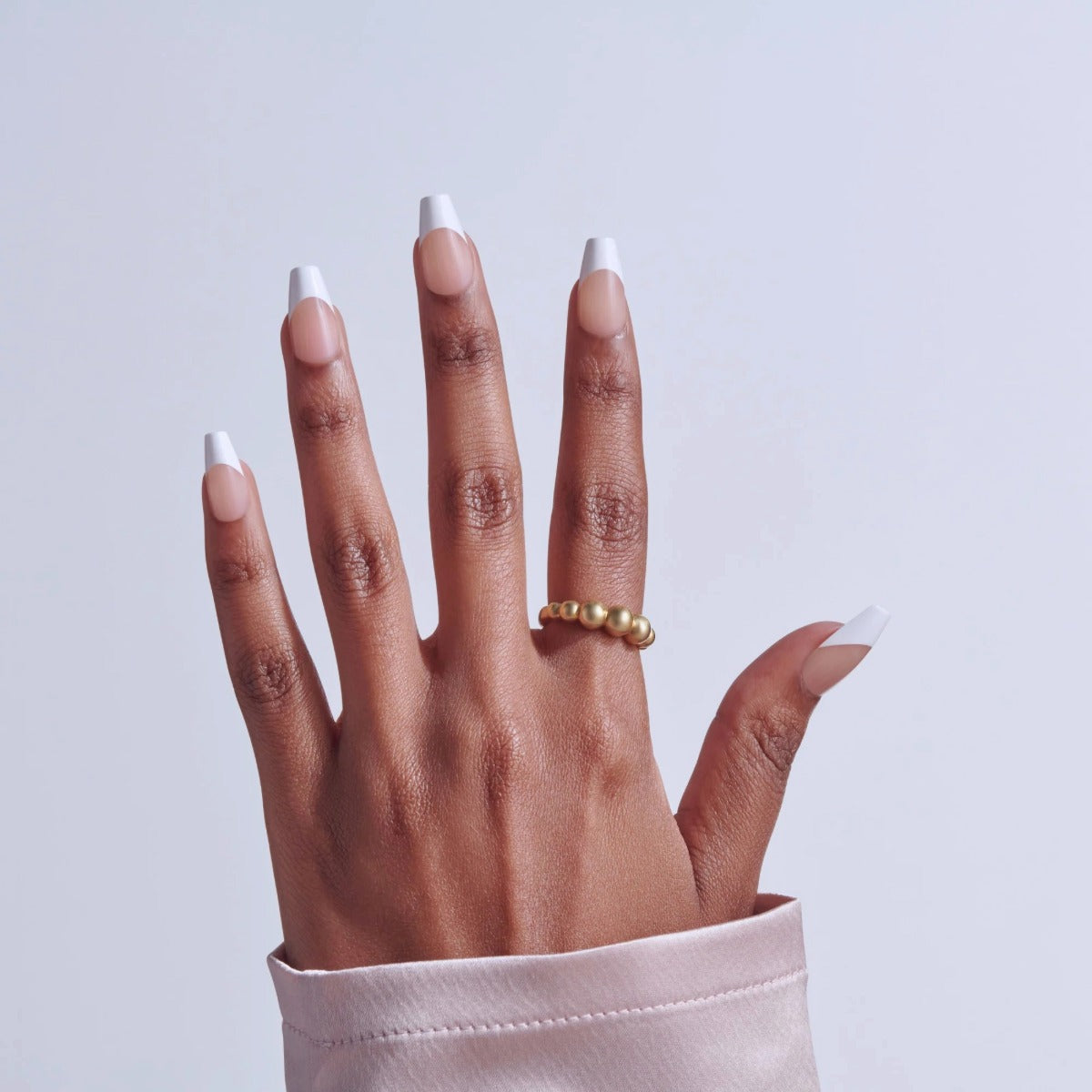 KISS NEW YORK Core French Nails [Reunion] #CF06
