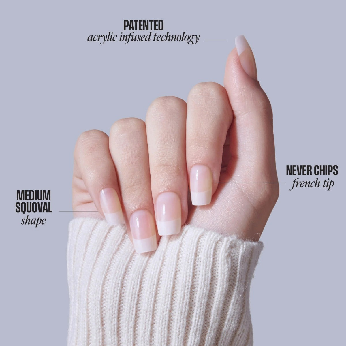 KISS NEW YORK Core French Ongles En Acrylique [Scenario] #CF11
