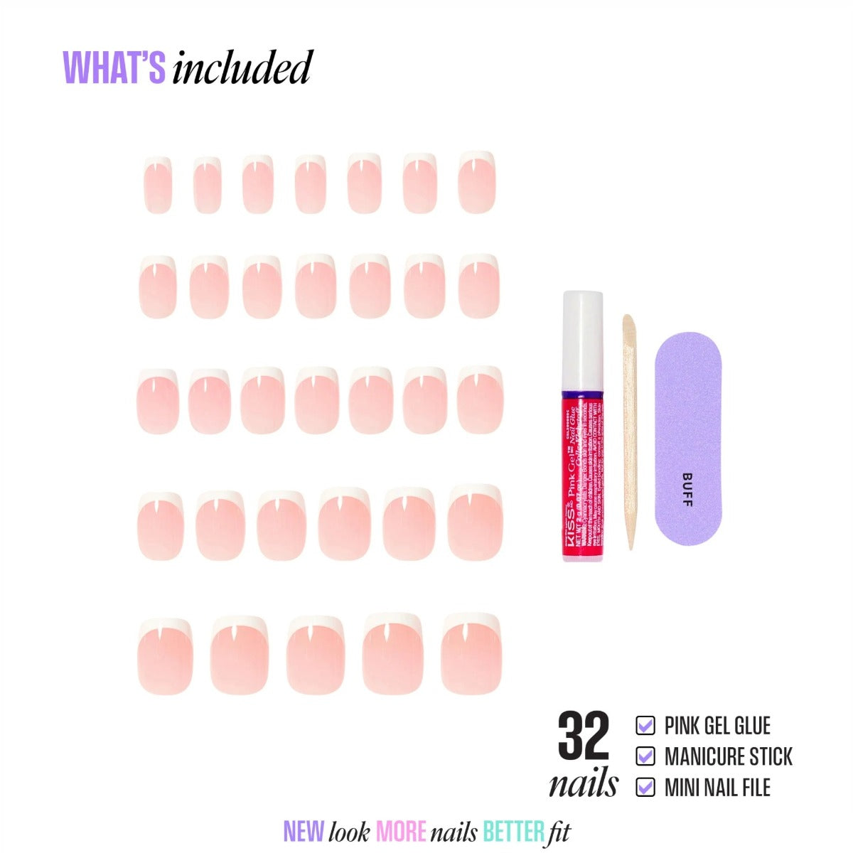 KISS CORE FRENCH Ongles - Instantané #CF03