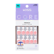 KISS NEW YORK Core French Nails [Staycation] #CF03Y0