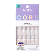 KISS NEW YORK Core French Nails [Your Moment] #CF09