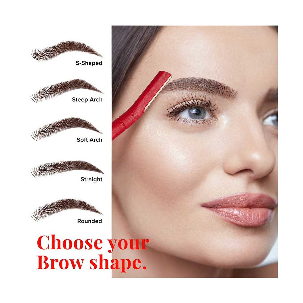 KISS NEW YORK Eyebrow Shaper Dermaplanning 3pcs #RBT03