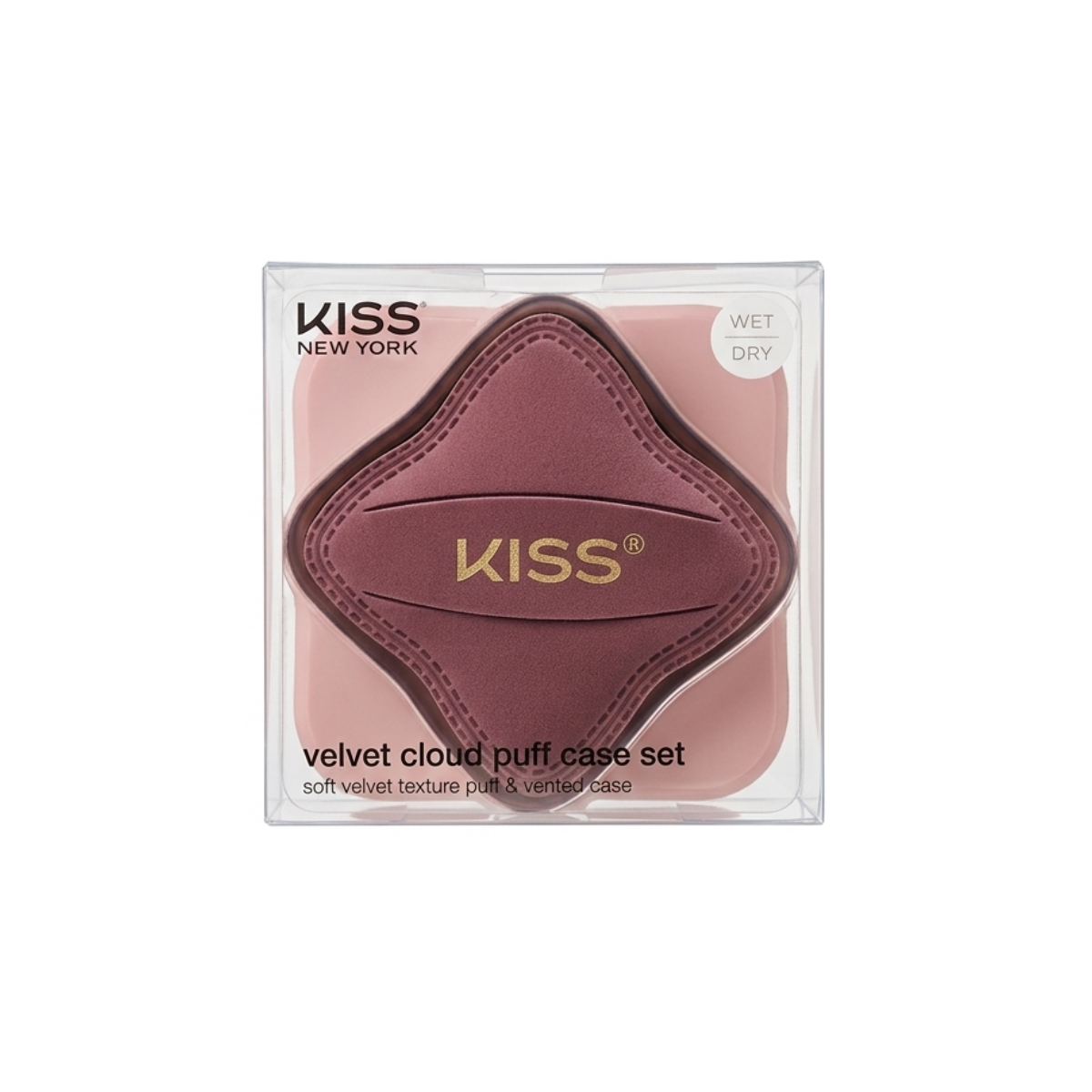 KISS NEW YORK Wet & Dry Velvet Air Cushion Case Set #PUF11