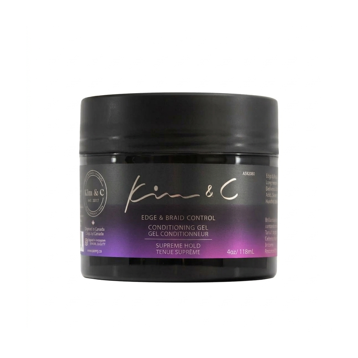 K&C Edge & Braid Control Gel 4oz