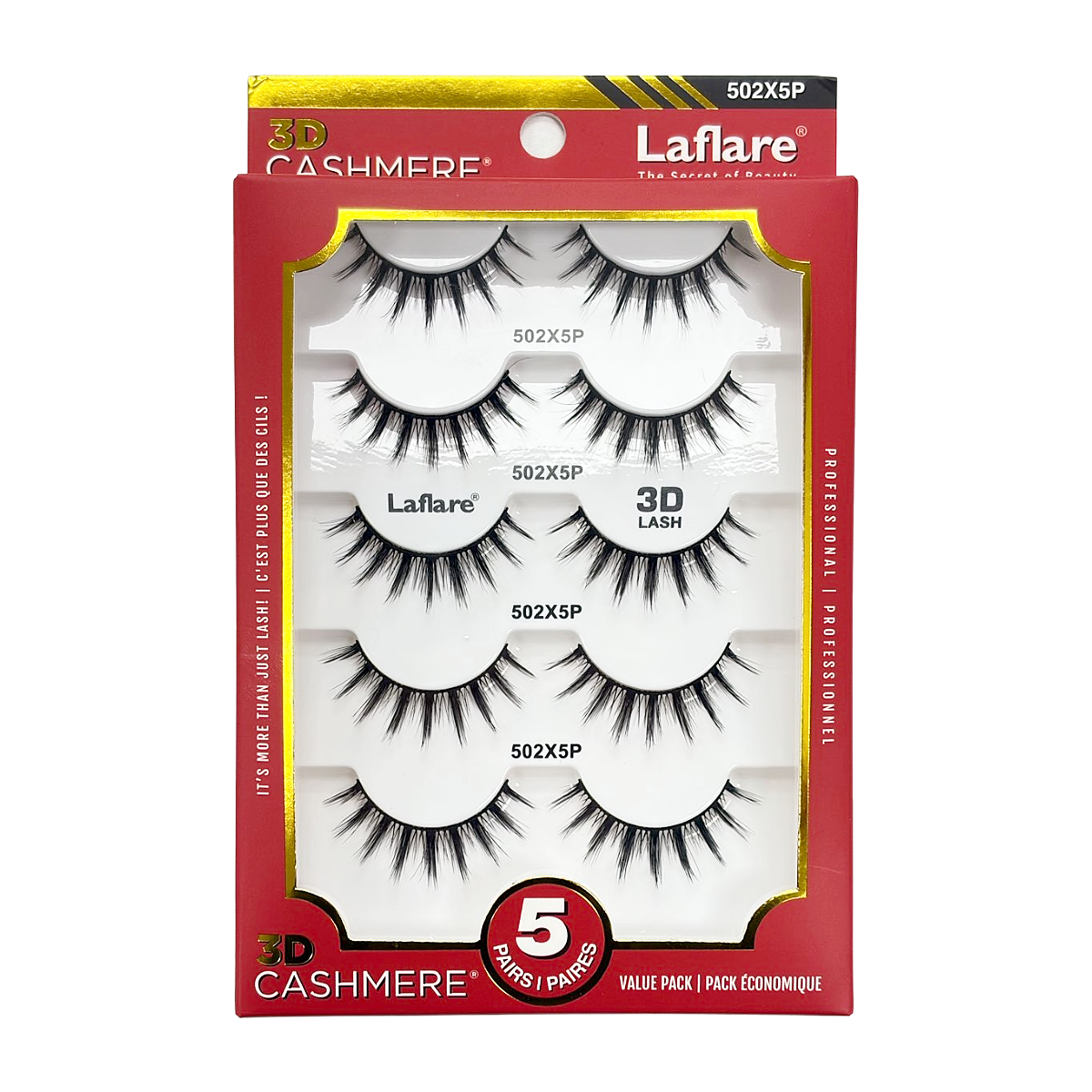 Laflare 3D Cashmere 5 Pairs #502X5P