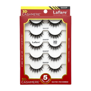 Laflare Faux Cils 3D En Cachemire 5 Paires #504X5P