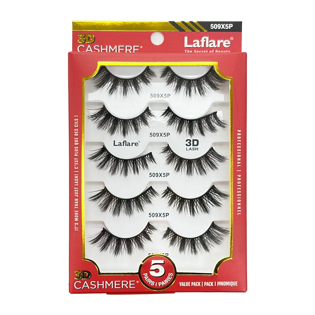 Laflare 3D Cashmere 5 Pairs #509X5P