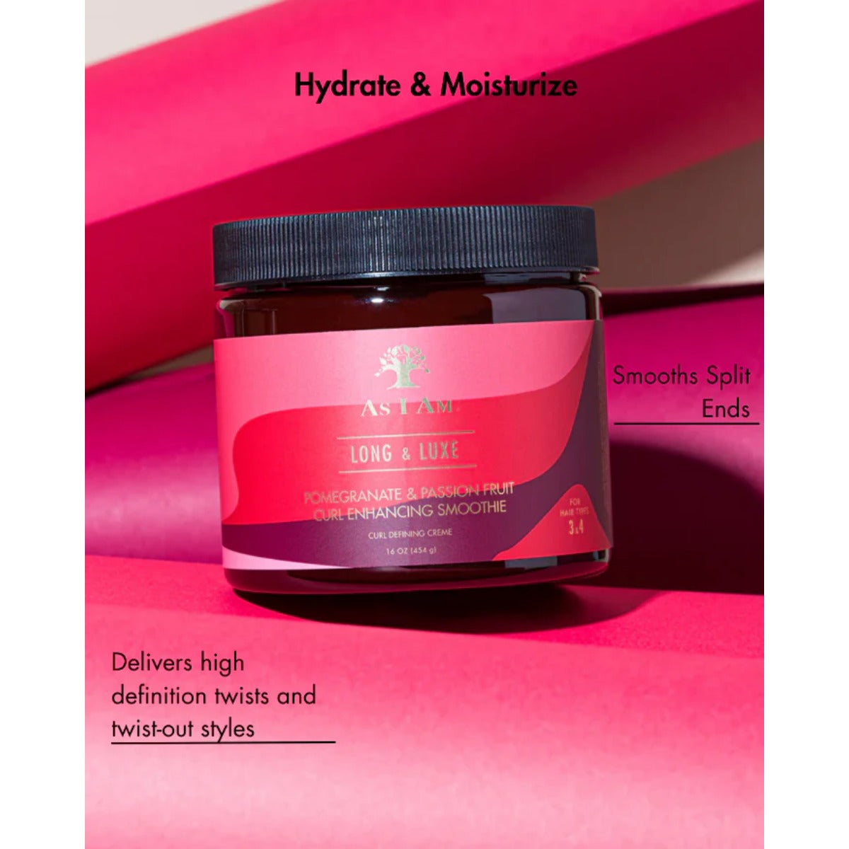 Smoothie Long And Luxe pour sublimer les boucles - Crème définissante pour les boucles