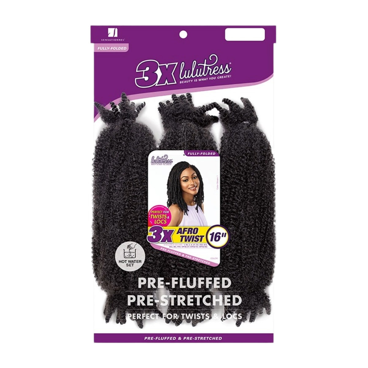 Lulutress 3X Afro Twist 16