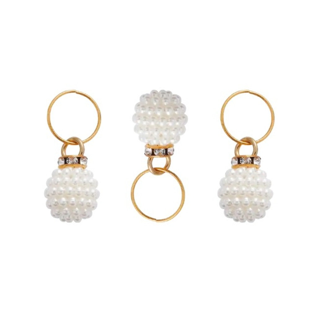 Breloques tressées de luxe, lot de 3 pièces, n° HZ107