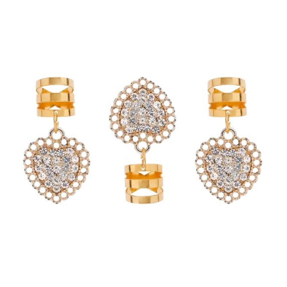 Breloques tressées de luxe, 3 pièces, n° HZ108