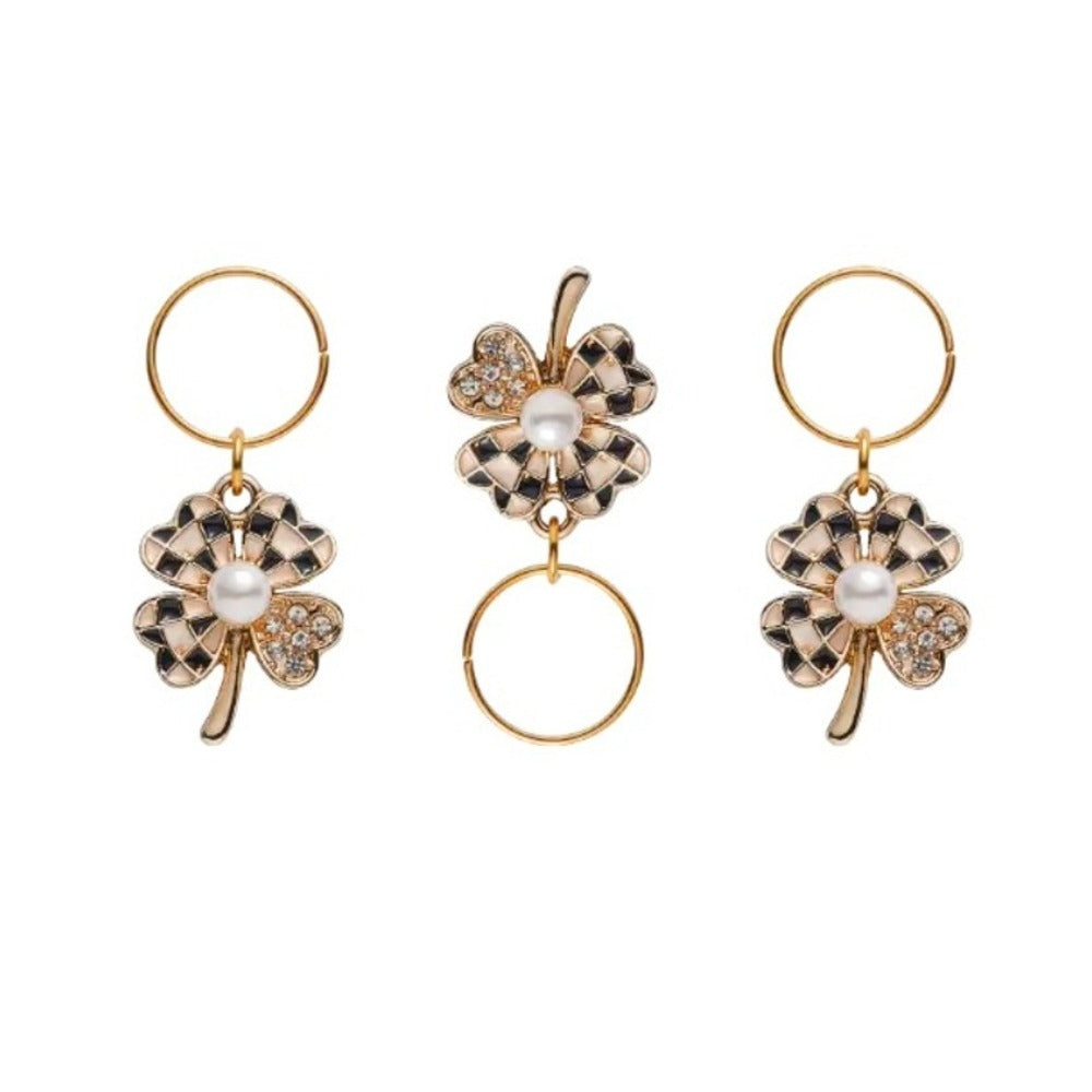 Breloques tressées de luxe, 5 pièces, n° HZ101