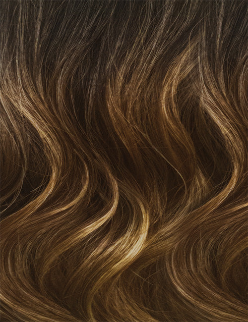 Perruque synthétique à dentelle frontale avec ligne de cheveux fondue Suvi