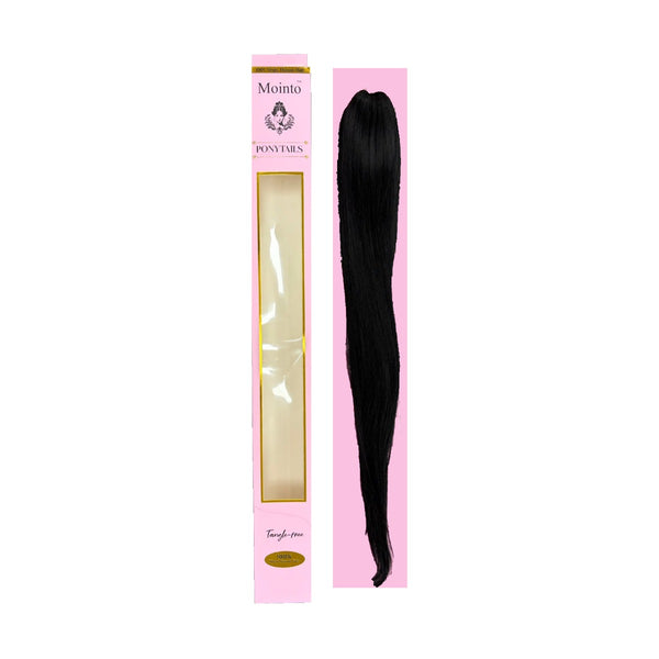 Mointo 100% Virgin Human Hair Pony Clip Straight 26"