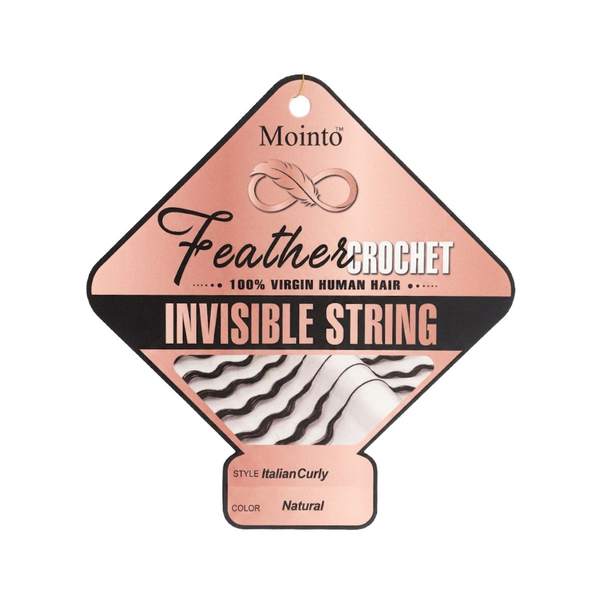 Mointo Feather Crochet Italian Curly