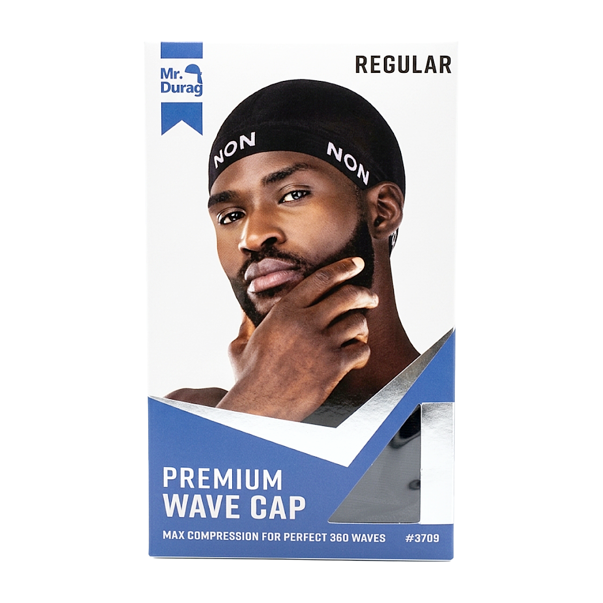 Mr.Durag Fashion Wave Cap 5.5" [Regular] [Black] #3709