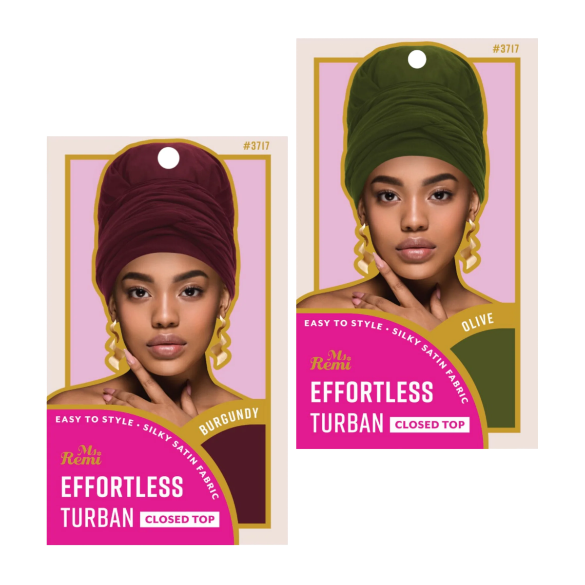 Ms.Remi Effortless Turban Scarf Close Top [Assort A] #3717