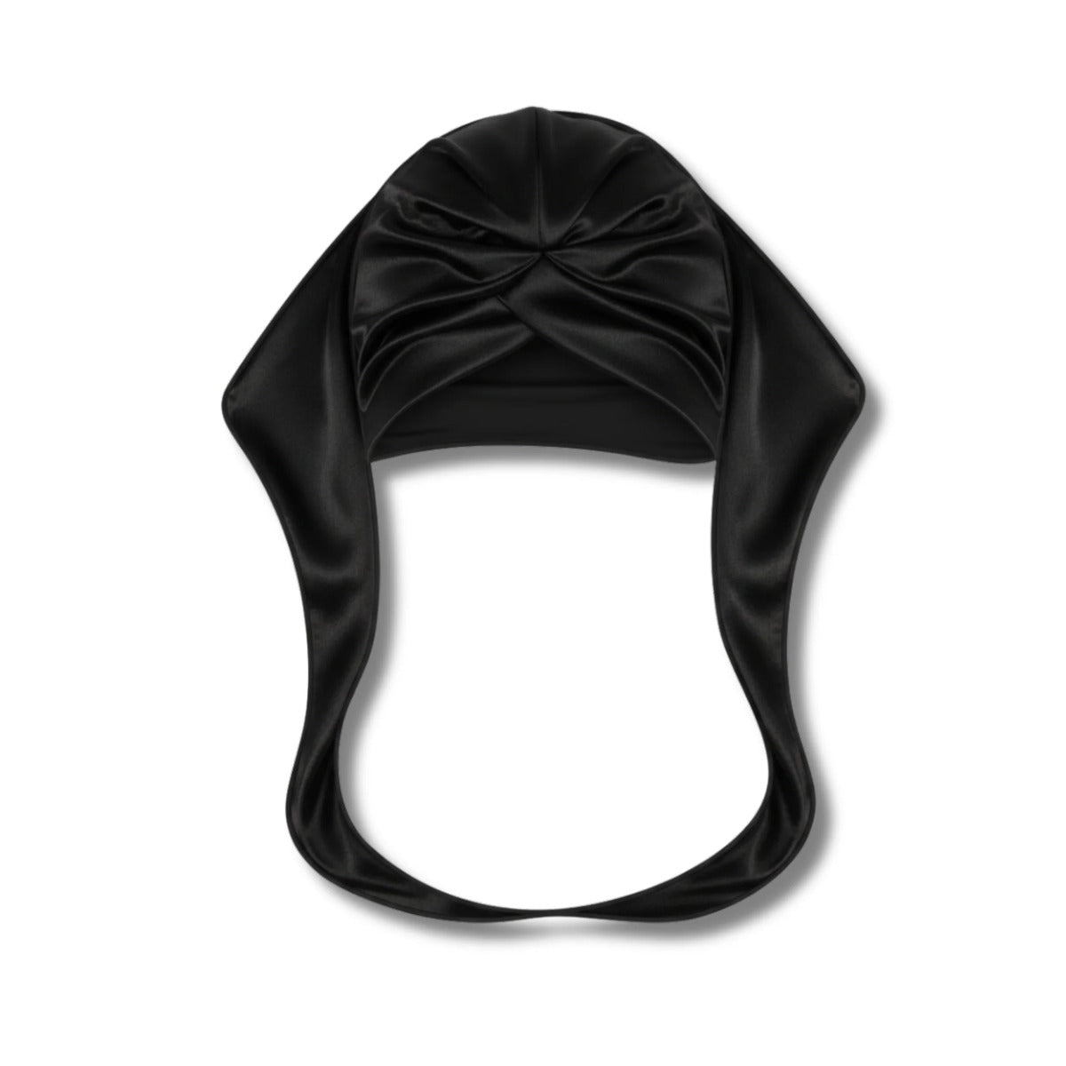 Ms.Remi Effortless Turban Scarf Close Top [Black] #3716