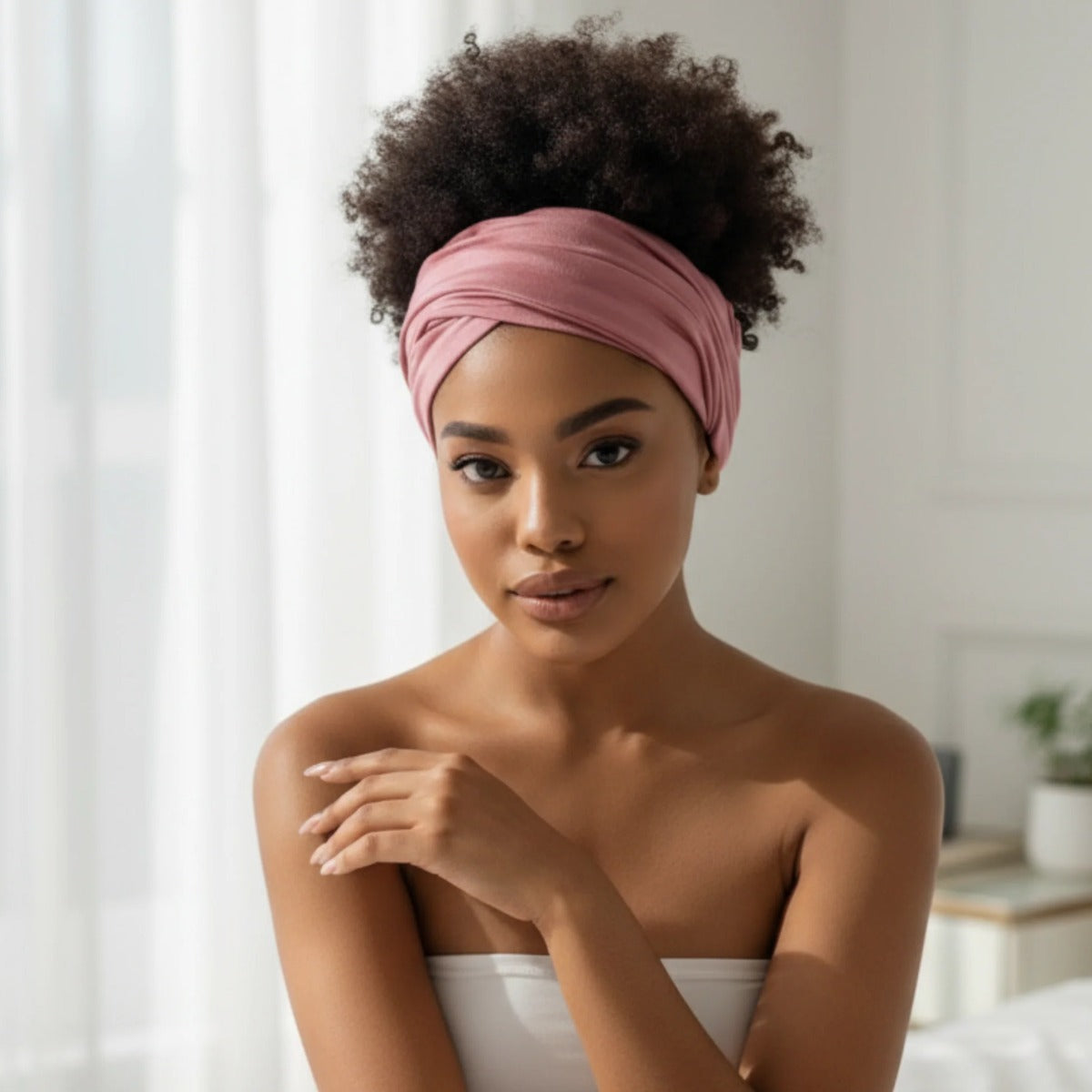 Ms.Remi Foulard Turban Ouvert Sur Le Dessus  [Assortiment B] #3715