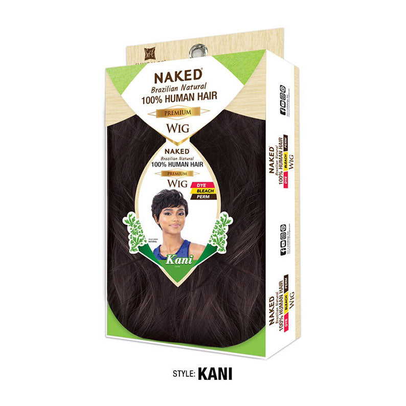 Naked Brazilian Natural 100% Human Hair Wig Kani