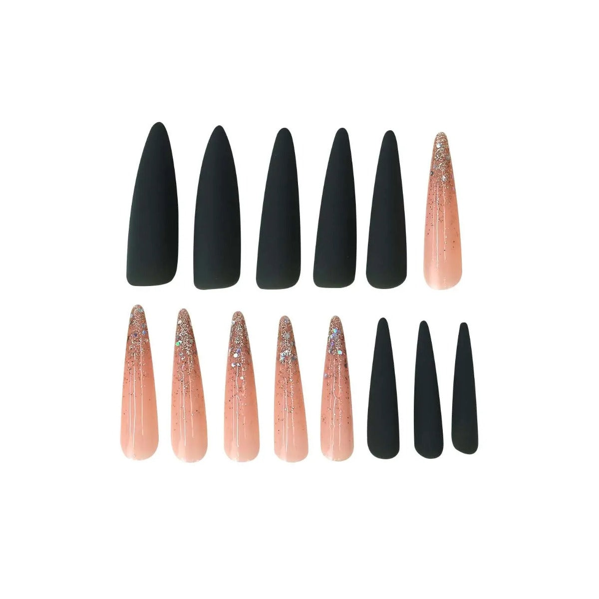 Faux ongles extra longs Stiletto #Stb006
