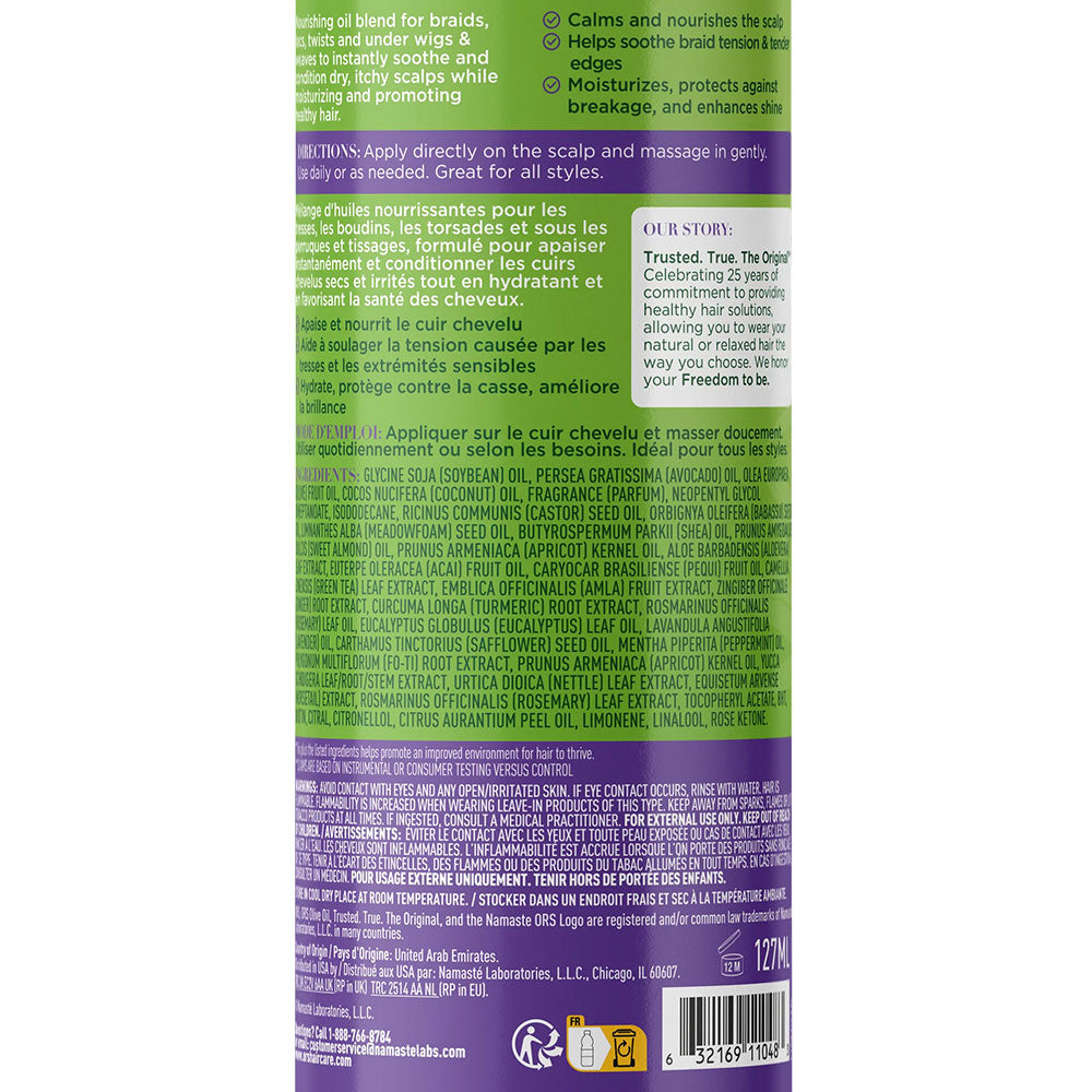 Olive Oil Braidzone Soothing Scalp Oil