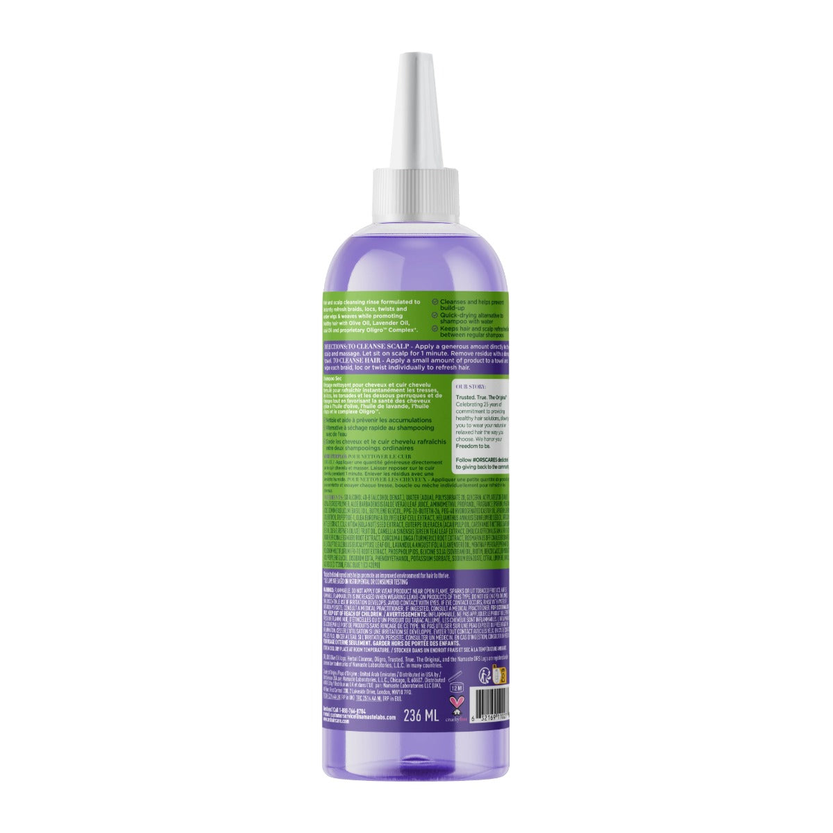 ORS Braidzone Shampooing sec nettoyant aux herbes 8oz