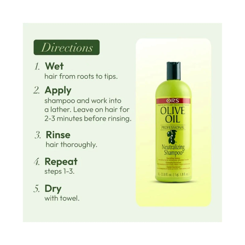 Olive Oil Professional Neutralizing Shampoo 33.8oz / 1kg